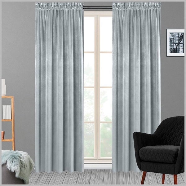 doen alsof hybride Doornen GF2.8 ( Kant en klaar 80% Verduisterend Gordijn van hoge kwaliteit Fluweel – Zilver kleur Curtains – 135X250 cm – voor Gordijnen rail + heb ook optie voor Gordijnen Buis- Prijs is doen alsof hybride Doornen GF2.8 ( Kant en klaar 80% Verduisterend Gordijn van hoge kwaliteit Fluweel – Zilver kleur Curtains – 135X250 cm – voor Gordijnen rail + heb ook optie voor Gordijnen Buis- Prijs is