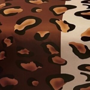 Glow Thuis 3-kleurig panterprint dekbedovertrek dubbelzijdig 200x220 cm met 2 kussenslopen